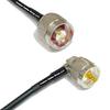 50 feet RFC240 KSR240 N Male to UHF Male Angle RF Pigtail Coaxial Cable view 1