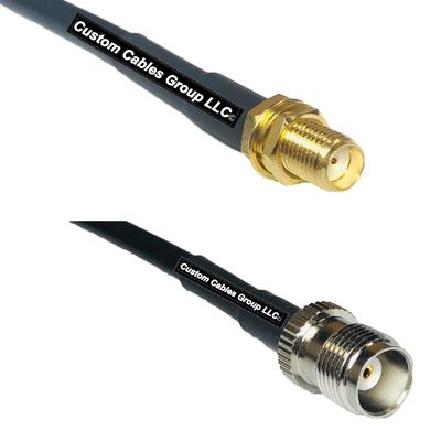 25 feet RFC240 KSR240 SMA Female to TNC Female RF Pigtail Coaxial Cable