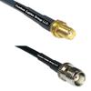 25 feet RFC240 KSR240 SMA Female to TNC Female RF Pigtail Coaxial Cable view 1