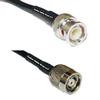 10 feet RFC240 KSR240 BNC Male to RP-TNC Male RF Pigtail Coaxial Cable view 1