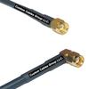 10 feet RFC240 KSR240 RP-SMA Male to RP-SMA Male Angle RF Pigtail Coaxial Cable view 1