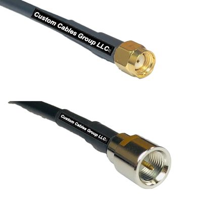 50 feet RFC240 KSR240 RP-SMA Male to FME Male RF Pigtail Coaxial Cable
