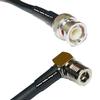 10 feet RFC240 KSR240 BNC Male to QMA Male Angle RF Pigtail Coaxial Cable view 1