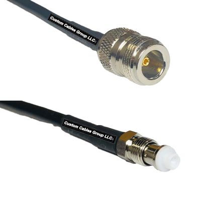 10 feet RFC240 KSR240 N Female to FME Female RF Pigtail Coaxial Cable