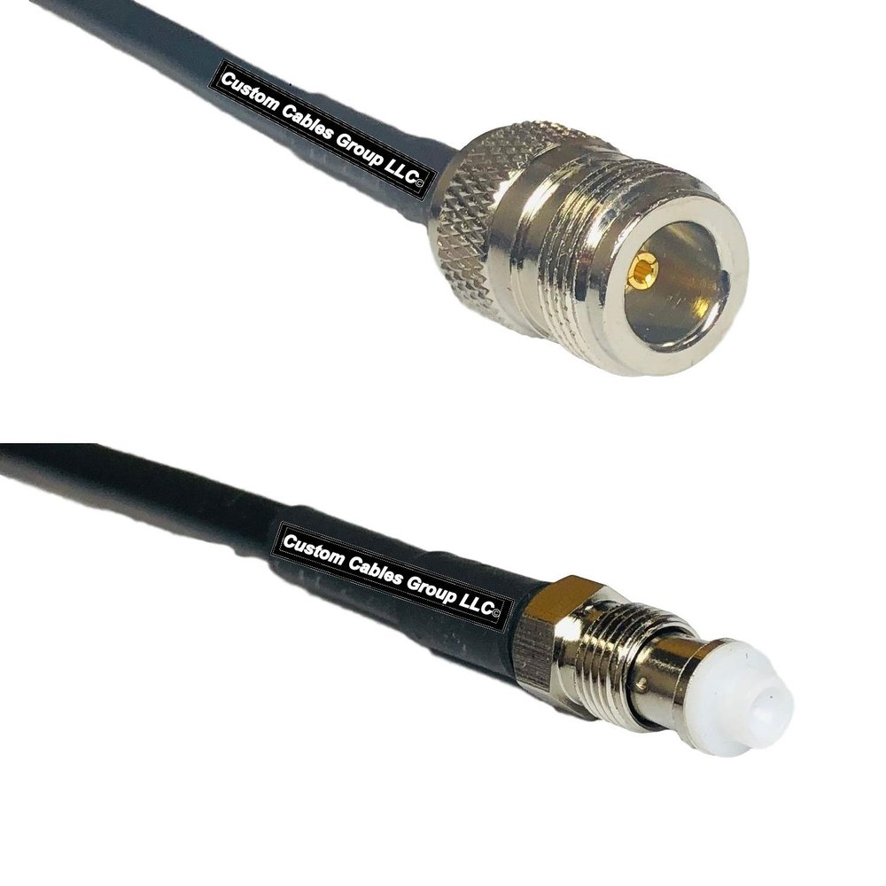 10 feet RFC240 KSR240 N Female to FME Female RF Pigtail Coaxial Cable