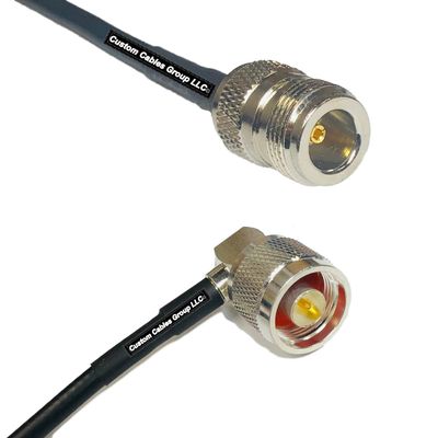 10 feet RFC240 KSR240 N Female to N Male Angle RF Pigtail Coaxial Cable