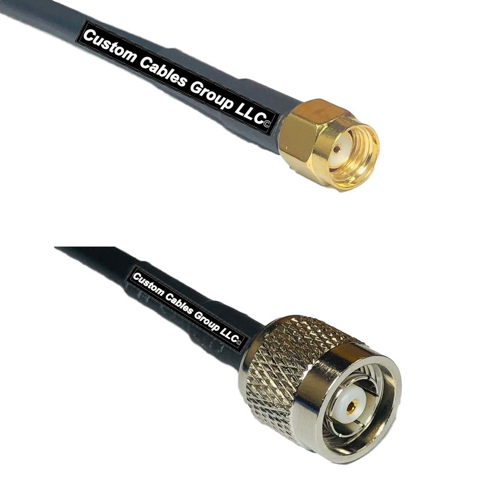 10 feet RFC240 KSR240 RP-SMA Male to RP-TNC Male RF Pigtail Coaxial Cable