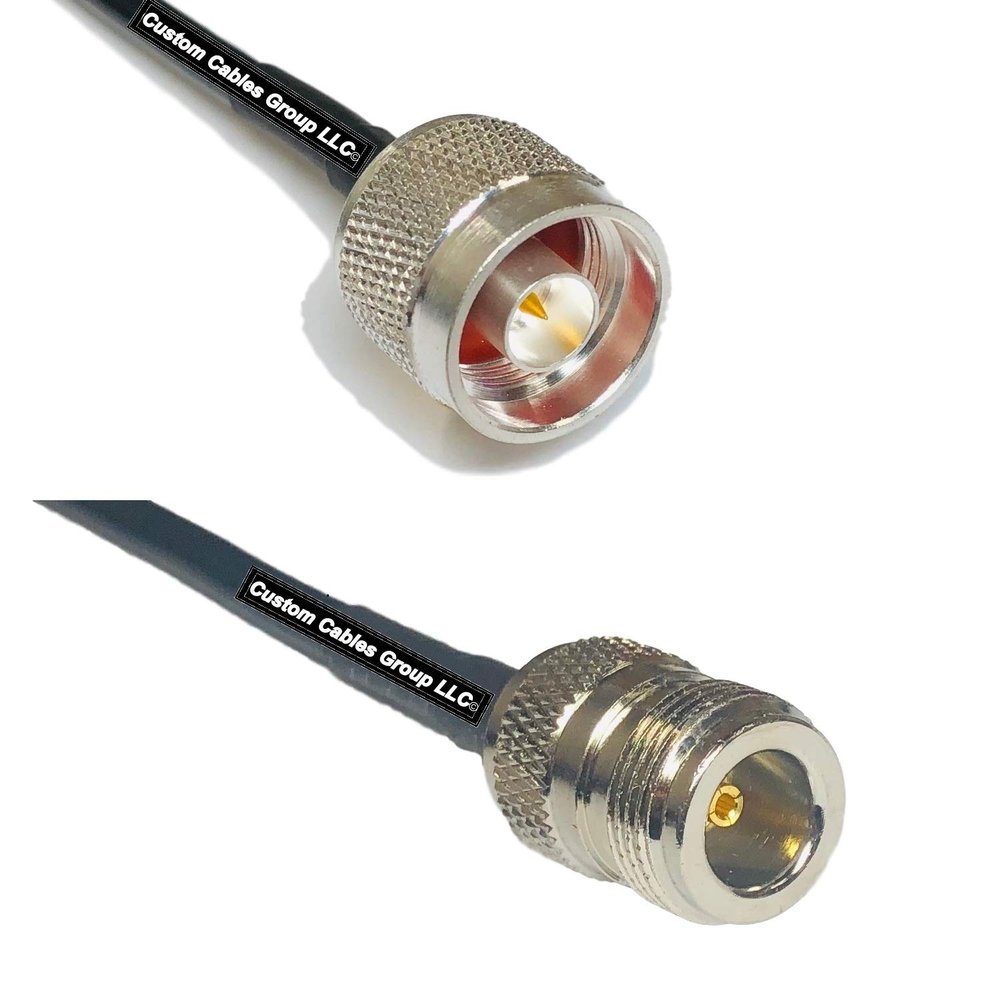 50 feet RFC240 KSR240 N Male to N Female RF Pigtail Coaxial Cable