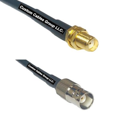 10 feet RFC240 KSR240 SMA Female to BNC Female RF Pigtail Coaxial Cable