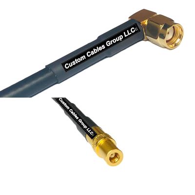10 feet RFC240 KSR240 RP-SMA Male Angle to SMB Female RF Pigtail Coaxial Cable
