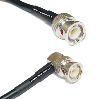 10 feet RFC240 KSR240 BNC Male to BNC Male Angle RF Pigtail Coaxial Cable