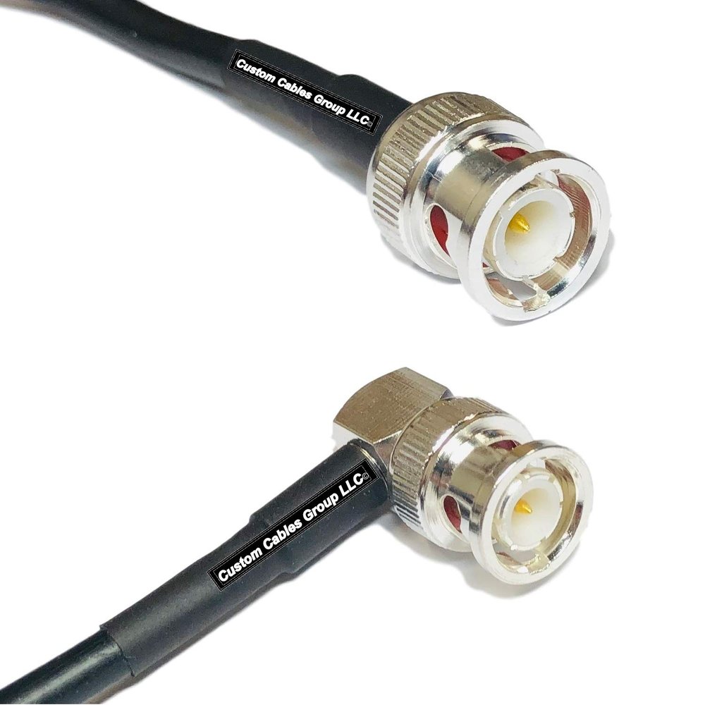 10 feet RFC240 KSR240 BNC Male to BNC Male Angle RF Pigtail Coaxial Cable