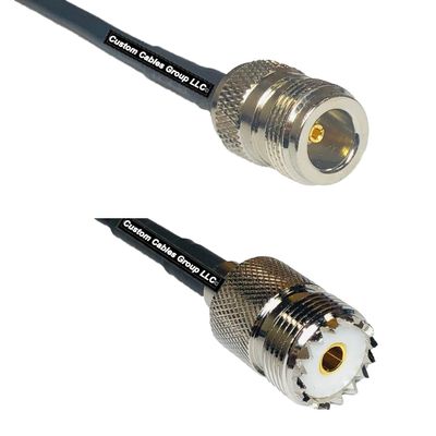 10 feet RFC240 KSR240 N Female to SO239 UHF Female RF Pigtail Coaxial Cable