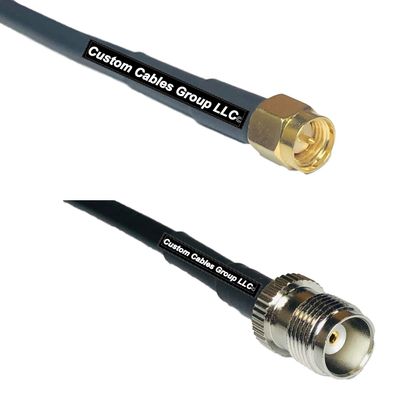 50 feet RFC240 KSR240 SMA Male to TNC Female RF Pigtail Coaxial Cable