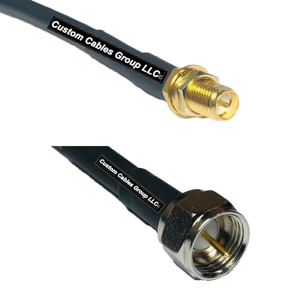 10 feet RFC240 KSR240 RP-SMA Female to F Male RF Pigtail Coaxial Cable