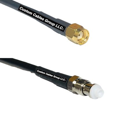 25 feet RFC240 KSR240 RP-SMA Male to FME Female RF Pigtail Coaxial Cable