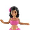 Solar Powered Dancing Decoration Dashboard Hawaiian Hula Girl Office or Home (Pink) view 2