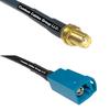 25 feet RFC240 KSR240 SMA Female to Fakra Z Female RF Pigtail Coaxial Cable view 1