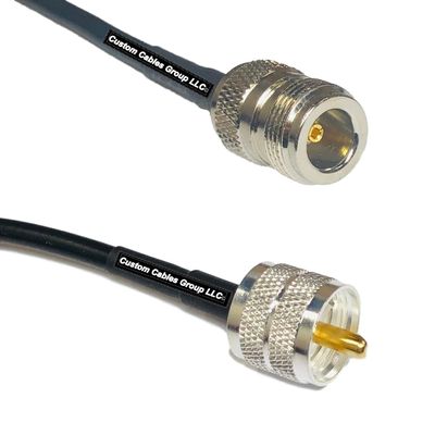 10 feet RFC240 KSR240 N Female to PL259 UHF Male RF Pigtail Coaxial Cable
