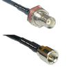 10 feet RFC240 KSR240 BNC Female Big Bulkhead to FME Male RF Pigtail Coaxial Cable view 1