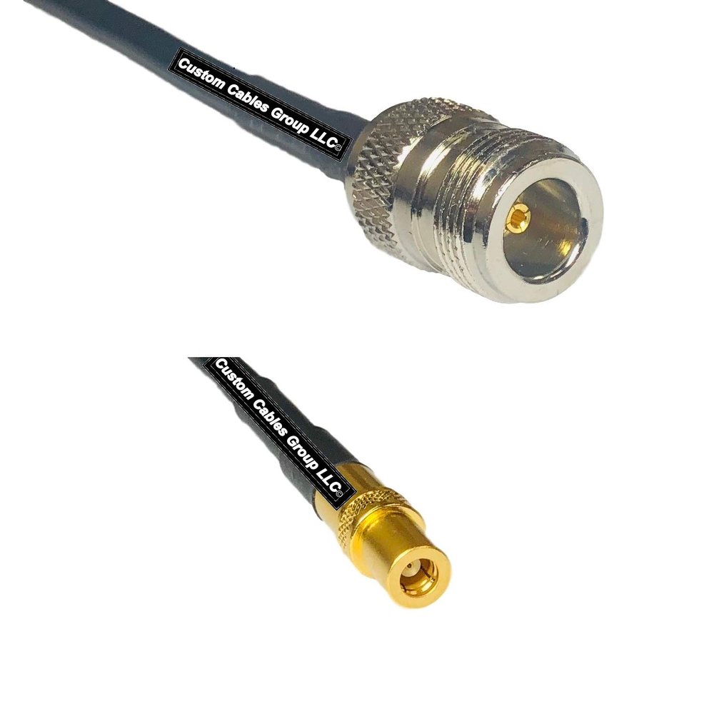10 feet RFC240 KSR240 N Female to SMB Female RF Pigtail Coaxial Cable