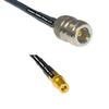 10 feet RFC240 KSR240 N Female to SMB Female RF Pigtail Coaxial Cable view 1