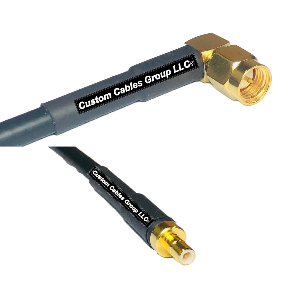 10 feet RFC240 KSR240 SMA Male Angle to SMB Male RF Pigtail Coaxial Cable