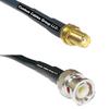 50 feet RFC240 KSR240 SMA Female to BNC Male RF Pigtail Coaxial Cable view 1