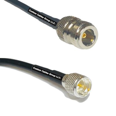 50 feet RFC240 KSR240 N Female to Mini UHF Male RF Pigtail Coaxial Cable