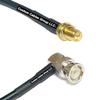 10 feet RFC240 KSR240 RP-SMA Female to BNC Male Angle RF Pigtail Coaxial Cable view 1