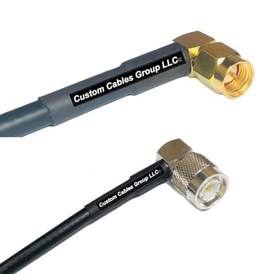 10 feet RFC240 KSR240 SMA Male Angle to TNC Male Angle RF Pigtail Coaxial Cable