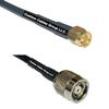 50 feet RFC240 KSR240 SMA Male to RP-TNC Male RF Pigtail Coaxial Cable view 1