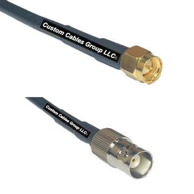 50 feet RFC240 KSR240 SMA Male to BNC Female RF Pigtail Coaxial Cable