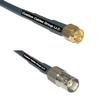 50 feet RFC240 KSR240 SMA Male to BNC Female RF Pigtail Coaxial Cable view 1