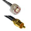 25 feet RFC240 KSR240 N Male to RCA Male RF Pigtail Coaxial Cable view 1