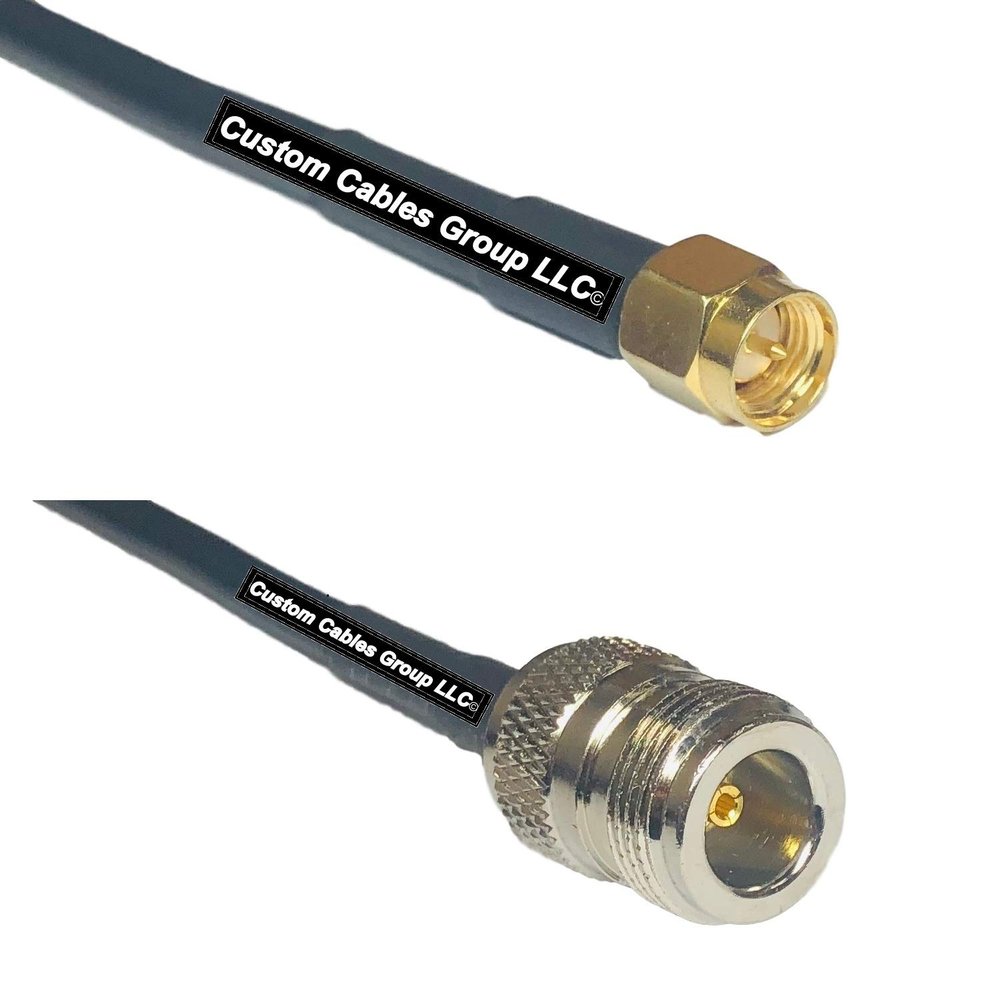 10 feet RFC240 KSR240 SMA Male to N Female RF Pigtail Coaxial Cable