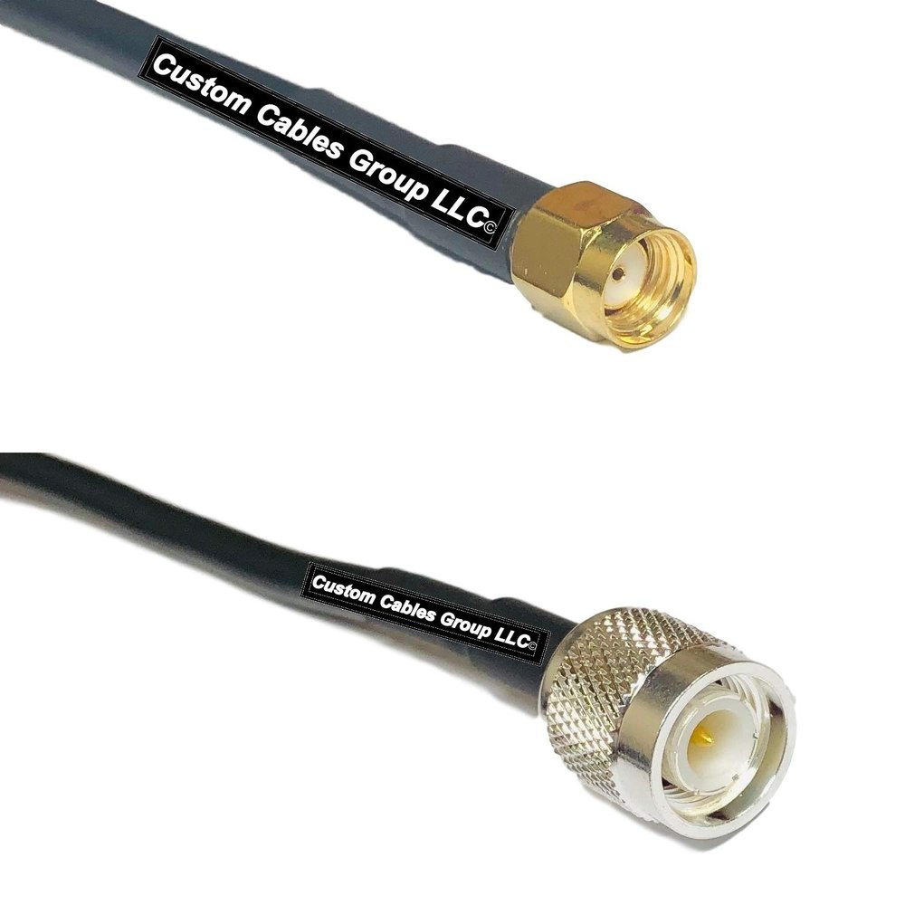 6 feet RFC240 KSR240 RP-SMA Male to TNC Male RF Pigtail Coaxial Cable