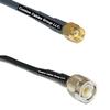 6 feet RFC240 KSR240 RP-SMA Male to TNC Male RF Pigtail Coaxial Cable view 1
