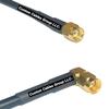25 feet RFC240 KSR240 RP-SMA Male to SMA Male Angle RF Pigtail Coaxial Cable view 1
