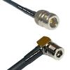 10 feet RFC240 KSR240 N Female to QMA Male Angle RF Pigtail Coaxial Cable view 1
