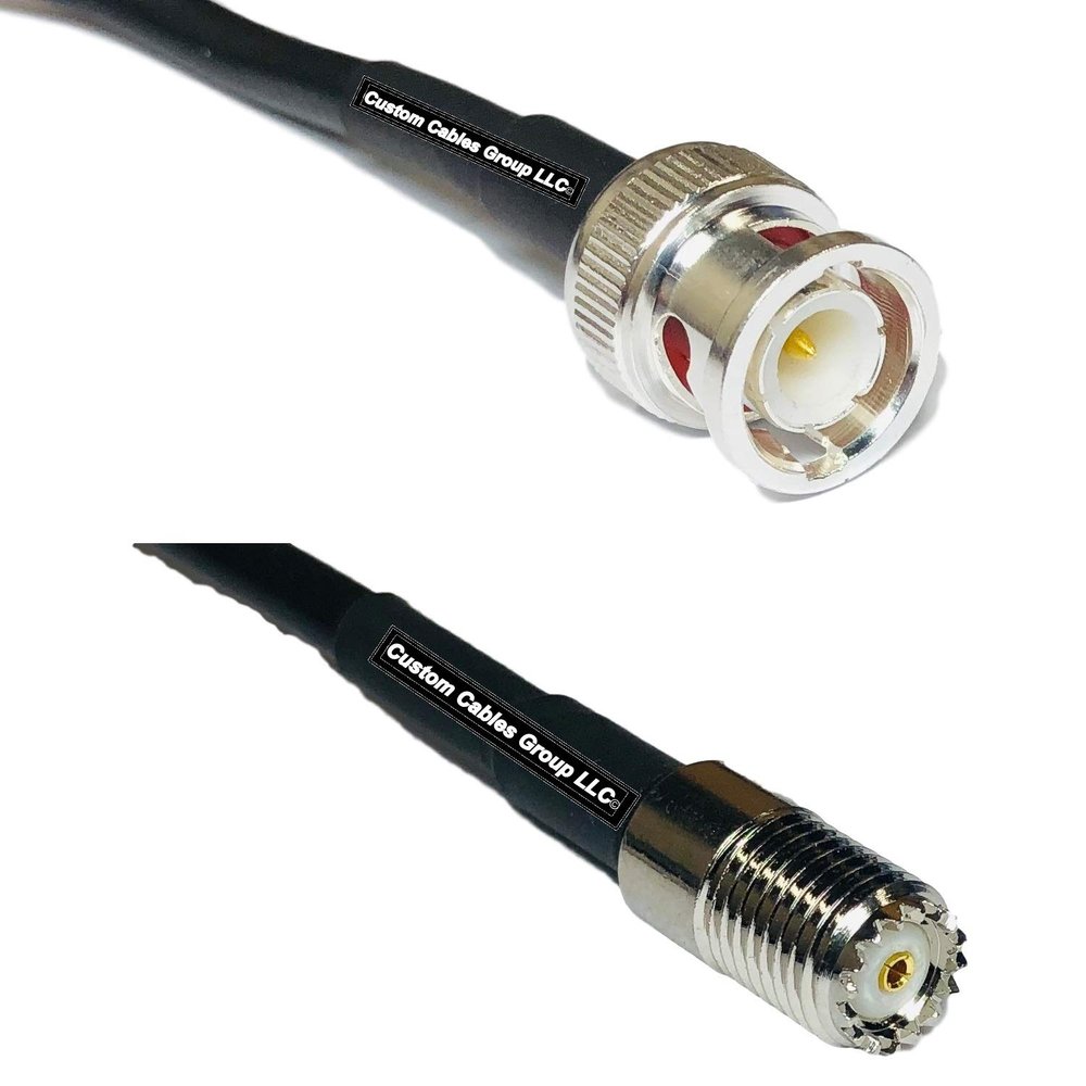 10 feet RFC240 KSR240 BNC Male to Mini UHF Female RF Pigtail Coaxial Cable