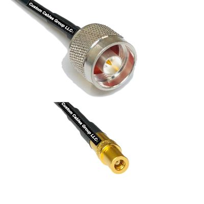 10 feet RFC240 KSR240 N Male to SMB Female RF Pigtail Coaxial Cable
