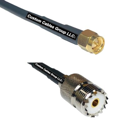 50 feet RFC240 KSR240 SMA Male to SO239 UHF Female RF Pigtail Coaxial Cable