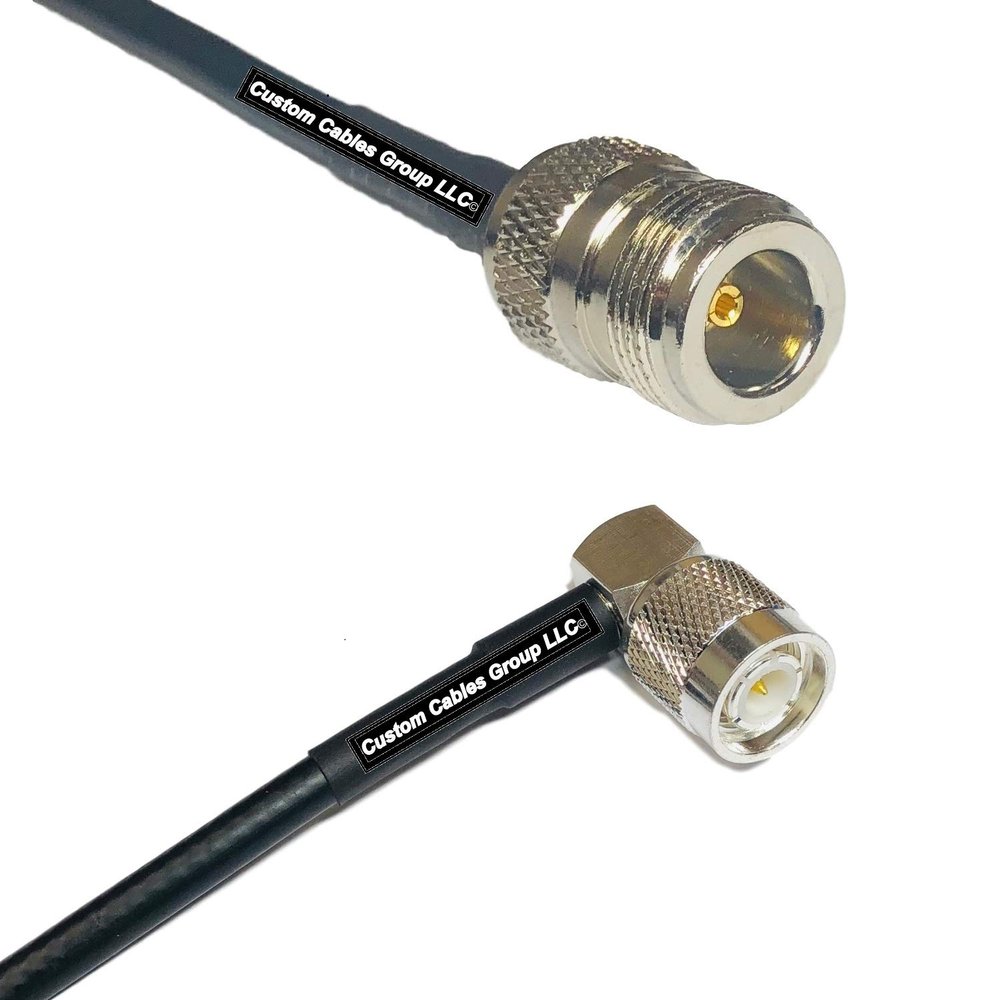 10 feet RFC240 KSR240 N Female to TNC Male Angle RF Pigtail Coaxial Cable