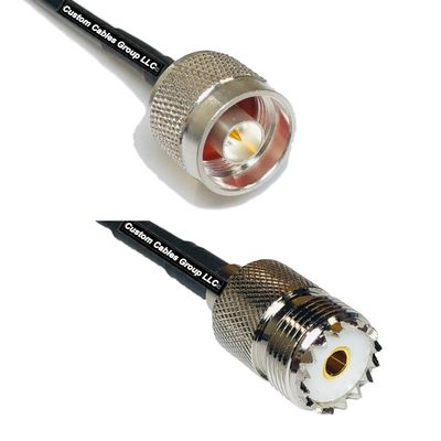 10 feet RFC240 KSR240 N Male to SO239 UHF Female RF Pigtail Coaxial Cable