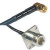 25 feet RFC240 KSR240 RP-SMA Male Angle to N Flange Female RF Pigtail Coaxial Cable view 1