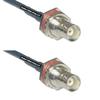 10 feet RFC240 KSR240 BNC Female Big Bulkhead to BNC Female Big Bulkhead RF Pigtail Coaxial Cable