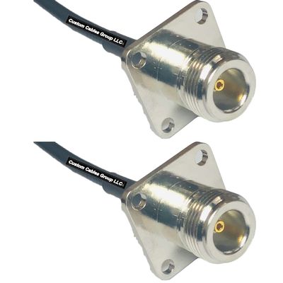 10 feet RFC240 KSR240 N Flange Female to N Flange Female RF Pigtail Coaxial Cable