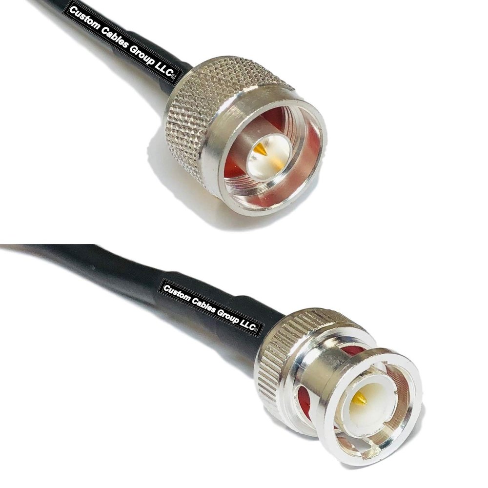 10 feet RFC240 KSR240 N Male to BNC Male RF Pigtail Coaxial Cable