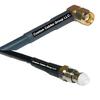 10 feet RFC240 KSR240 RP-SMA Male Angle to FME Female RF Pigtail Coaxial Cable view 1